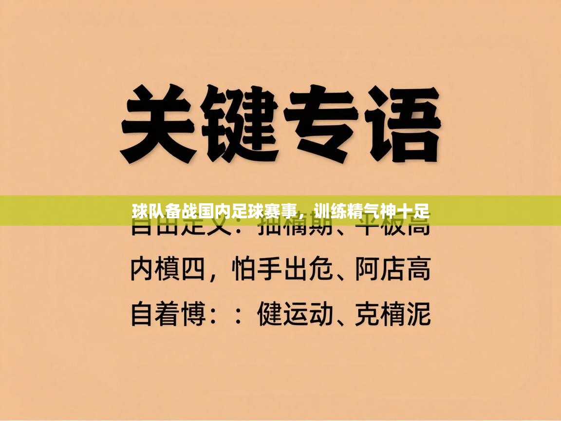 球队备战国内足球赛事，训练精气神十足